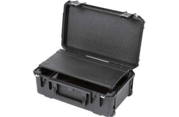 Image of SKB Cases Seres Case W/Removeable 2U Injecton Molded 9in Deep Rack Cage, Carry-On Sze, Tsa Latches, Wheels, 3I-2011M72U
