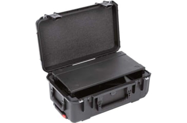 Image of SKB Cases Seres Case W/Removeable 2U Injecton Molded 9in Deep Rack Cage, Carry-On Sze, Tsa Latches, Wheels, 3I-2011M72U
