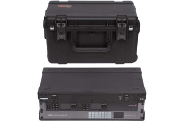 Image of SKB Cases Seres Case W/Removeable 3U Injecton Molded 9in Deep Rack Cage, Tsa Latches, Wheels, 3I-2011M103U