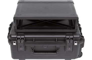 Image of SKB Cases Seres Case Wth Removeable 2U Injecton Molded 13in Deep Rack Cage, Tsa Latches, Wheels, 3I-2215M82U