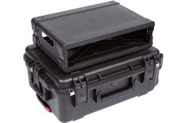 Image of SKB Cases Seres Case Wth Removeable 2U Injecton Molded 13in Deep Rack Cage, Tsa Latches, Wheels, 3I-2215M82U