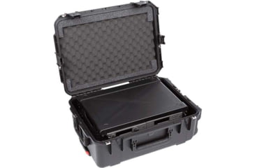 Image of SKB Cases Seres Case Wth Removeable 2U Injecton Molded 13in Deep Rack Cage, Tsa Latches, Wheels, 3I-2215M82U