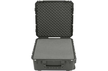 Image of SKB Cases Seres Injecton Molded Ml-Standard Waterproof - Case 24inx24inx10in W/Wheels, Cubed Foam, 3I-2424-10BC