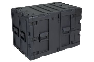 Image of SKB Cases Static Shock Rack Sysytem, Black, 19in rackable x 24in deep x 19 1/4in high 3RS-11U24-25B