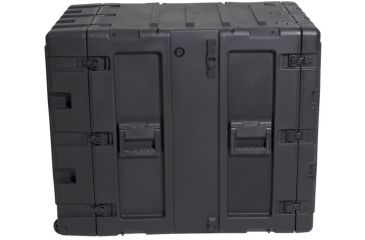 Image of SKB Cases Static Shock Rack Sysytem, Black, 19in rackable x 24in deep x 24 1/2in high 3RS-14U24-25B