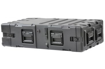 Image of SKB Cases Static Shock Rack Sysytem, Black, 19in rackable x 24in deep x 5.25in high 3RS-3U24-25B