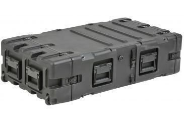 Image of SKB Cases Static Shock Rack Sysytem, Black, 19in rackable x 30in deep x 7in high 3RS-4U30-25B