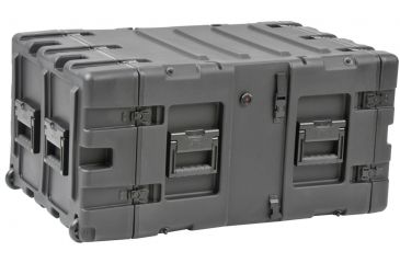 Image of SKB Cases Static Shock Rack Sysytem, Black, 19in rackable x 24in deep x 12 1/4in high 3RS-7U24-25B