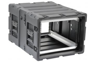 Image of SKB Cases Static Shock Rack Sysytem, Black, 19in rackable x 24in deep x 12 1/4in high 3RS-7U24-25B