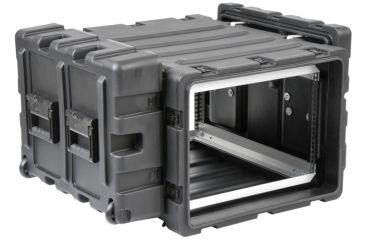 Image of SKB Cases Static Shock Rack Sysytem, Black, 19in rackable x 24in deep x 12 1/4in high 3RS-7U24-25B