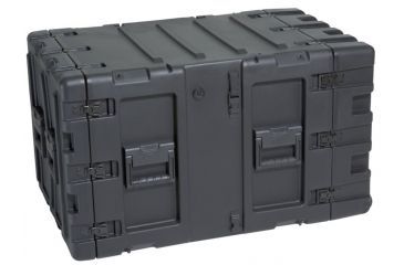 Image of SKB Cases Static Shock Rack Sysytem, Black, 19in rackable x 24in deep x 15 3/4in high 3RS-9U24-25B