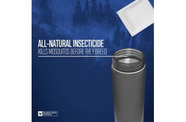 Image of SKEETER HAWK Backyard Mosquito Bait Station, Replacement, 2 Pack, Black, SKE-TUB-0002