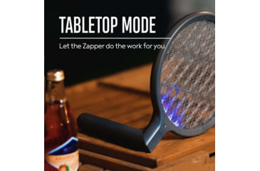 Image of SKEETER HAWK Rechargeable Electric Fly Swatter, Black, SKE-SWA-1000