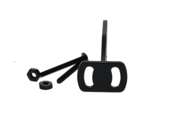 Image of Skull Hooker Bone Bracket Skull Plate Adapter, Black, SKH-BB-ADPT-BLK