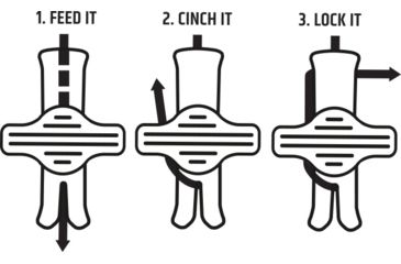Image of SlotLock 9 inch Anchoring 4-Stake Kit, Green SL9-4B