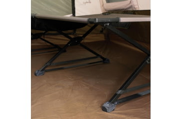 Image of Slumberjack Floor Saver Cot Booties, Black, 59759812