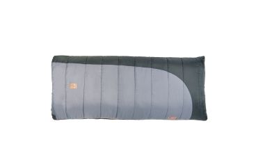 Image of Slumberjack Forest 0 Reg RH Sleeping Bag, 80 x 34 in, Black/Gray 51720518RR