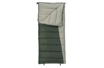 Image of Slumberjack Forest 20 Reg RH Sleeping Bag, Rifle Green, 80in x 34in, 51720613RR