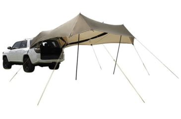 Image of Slumberjack Roadhouse Screen Tarp Tent, Khaki/Black, 58756019BK