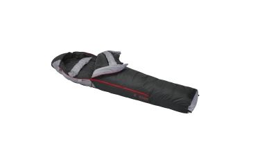 Image of Slumberjack Sojourn -20 Deg 550F Long Dual Zipper, Black &amp; Gray, long 51734216-DL