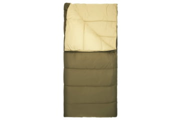 Image of Slumberjack Youth Middle Fork 25-35 Degrees Sleeping Bag, Rectangular, Olive Drab, 52735320OV
