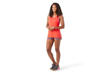 Image of Smartwool Active Ultralite Racerback Tank - Womens, Carnival, Extra Large, SW016586L351-XL