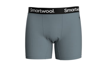 Image of Smartwool Boxer Brief Boxed - Mens, Lead, Extra Large, SW016996L421-L42 LEAD-XL