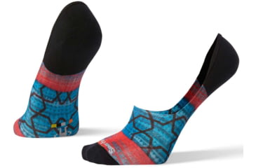 Image of Smartwool Curated Burgess Creek No Show - Men's, Crimson, Large, SW010495151-L