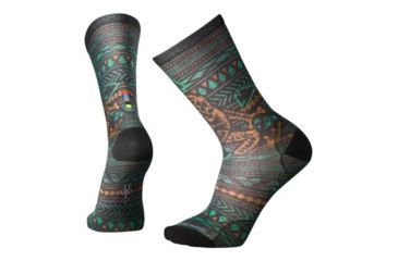 Image of Smartwool Dart Frog Print Crew Sock - Men's, Cardamom, Large SW003830877-L