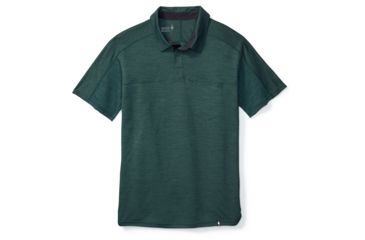 Image of Smartwool Everyday Exploration Polo - Mens, Midnight Green, L, SW000271393-L