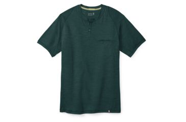 Image of Smartwool Everyday Exploration SS Henley Mens, Midnight Green, XXL, SW000272393-XXL