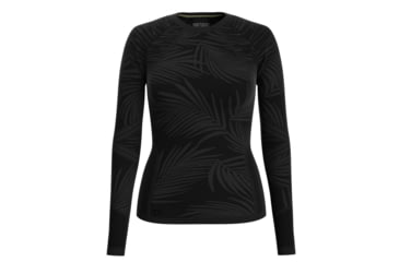 Image of Smartwool Intraknit Active Base Layer Long Sleeve - Womens, Black, Small, SW0127920011-001 BLACK-S