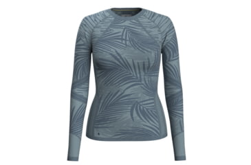 Image of Smartwool Intraknit Active Base Layer Long Sleeve - Womens, Lead, Small, SW012792L421-L42 LEAD-S