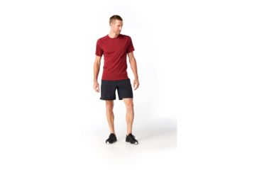 Image of Smartwool Merino 150 Base Layer Short Sleeve - Mens, Tibetan Red, Small, SW014041A25-S