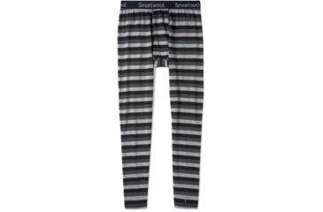 Image of Smartwool Merino 150 Baselayer Bottom - Men's, Extra Large, Iron Stripe, SW016043D48-XL