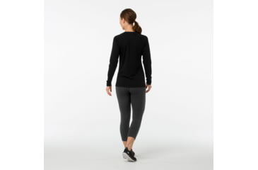Image of Smartwool Merino 150 Baselayer Long Sleeve - Womens, Black, Extra Small, SW015255001-XS