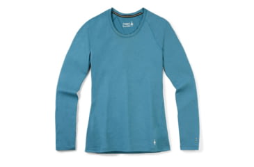 Image of Smartwool Merino 150 Baselayer Long Sleeve - Womens, Blue Spruce, Medium, SW015255G42M