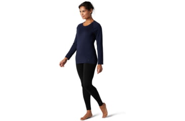 Image of Smartwool Merino 150 Baselayer Long Sleeve - Womens, Deep Navy, Large, SW015255092-L