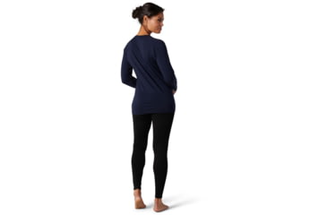 Image of Smartwool Merino 150 Baselayer Long Sleeve - Womens, Deep Navy, Large, SW015255092-L