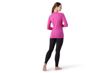 Image of Smartwool Merino 150 Baselayer Long Sleeve - Womens, Festive Fuchsia, Medium, SW015255J24M