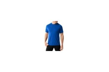 Image of Smartwool Merino 150 Baselayer Short Sleeve - Men's-Bright Blue-Small