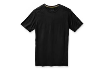 Image of Smartwool Merino 150 Baselayer Short Sleeve - Mens, Black, 2XL, SW000744001XXL