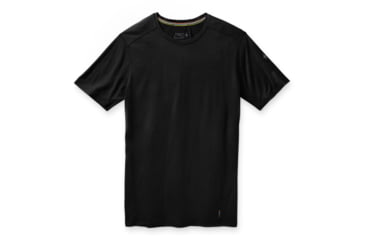 Image of Smartwool Merino 150 Baselayer Short Sleeve - Mens, Black, Large, SW000744001L