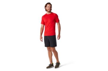 Image of Smartwool Merino 150 Baselayer Short Sleeve - Mens, Cardinal Red, Large, SW016041D32-L