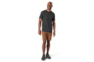 Image of Smartwool Merino 150 Baselayer Short Sleeve - Mens, Iron Heather, Extra Large, SW000744D36XL