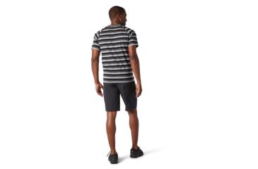 Image of Smartwool Merino 150 Baselayer Short Sleeve - Mens, Iron Stripe, 2XL, SW016041D48-XXL