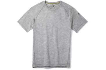 Image of Smartwool Merino 150 Baselayer Short Sleeve - Mens, Light Gray Heather, Small, SW016041545-S