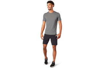Image of Smartwool Merino 150 Baselayer Short Sleeve - Mens, Light Gray Heather, Extra Large, SW000744545XL