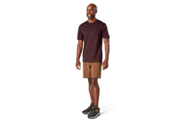 Image of Smartwool Merino 150 Baselayer Short Sleeve - Mens, Light Woodsmoke, Large, SW000744F68L