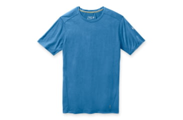 Image of Smartwool Merino 150 Baselayer Short Sleeve - Mens, Ocean Blue, Medium, SW000744D15M